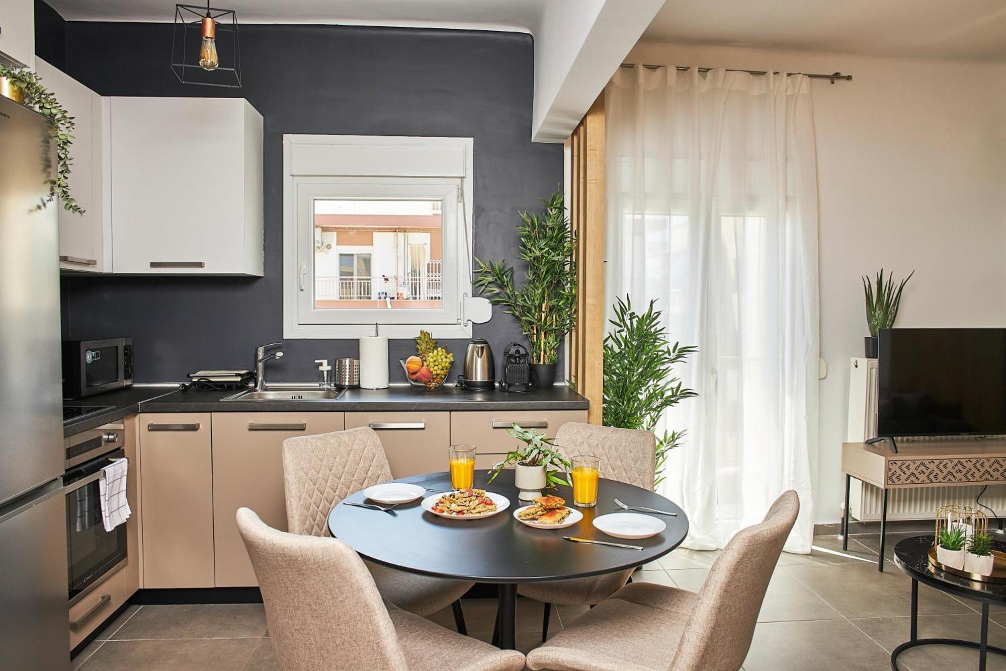 Golden Apartment, By Binobi Innovative Management! Szaloniki Kültér fotó